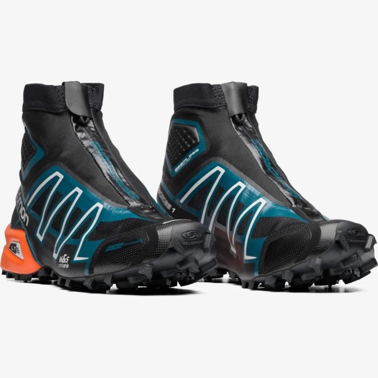 Tenis Salomon Snowcross Advanced Mujer Negros Turquesa | MX MWBP562